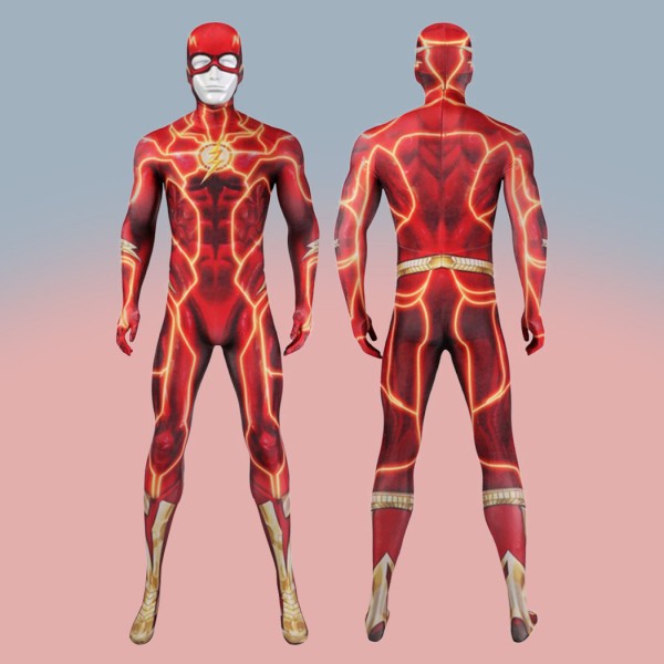 2023 Barry Allen Jumpsuit The Flash Cosplay Costumes