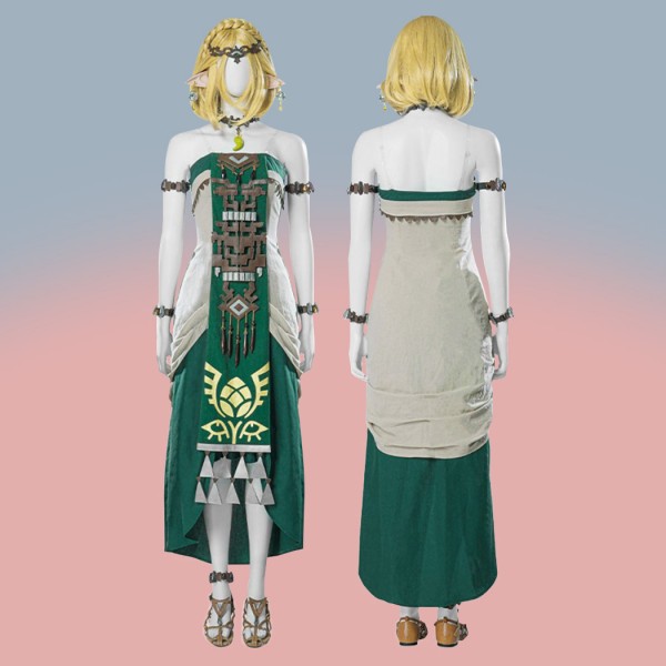Zelda Princess Dress Cosplay Suit The Legend of Zelda Tears of the Kingdom Costumes