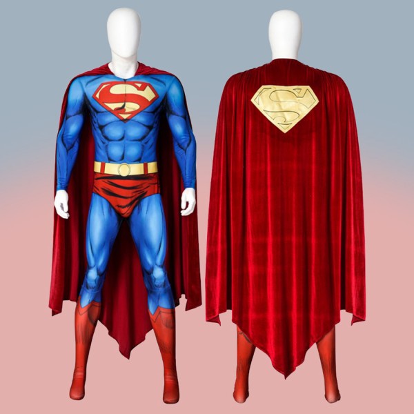 2023 Clark Kent Jumpsuit Superman Cosplay Costumes