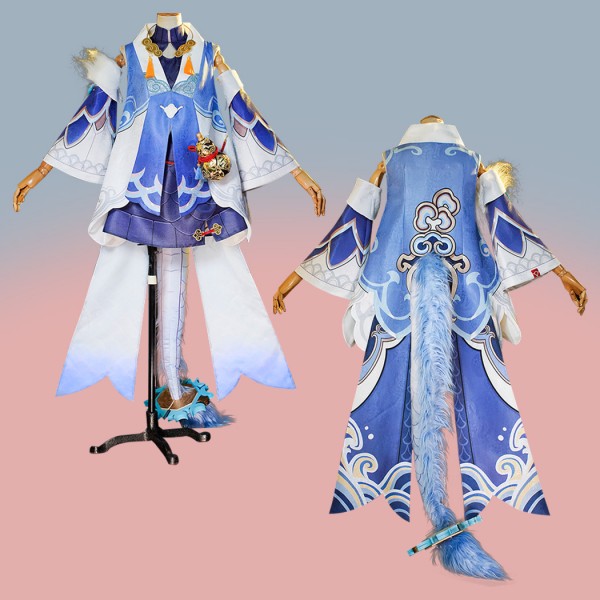 2023 Bailu Costumes Honkai Star Rail Cosplay Suit for Halloween Party
