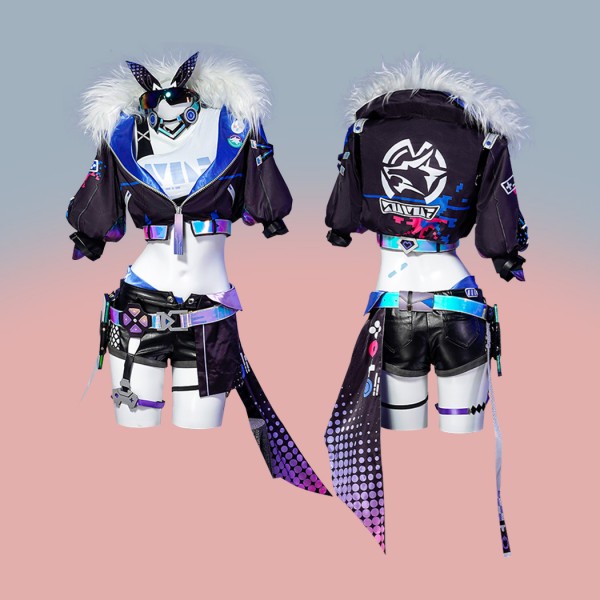 2023 Silver Wolf Halloween Suit Honkai Star Rail Cosplay Costumes for Female