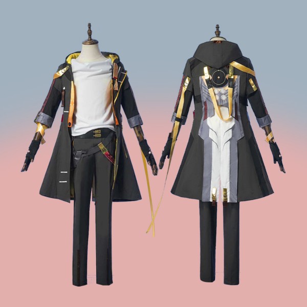 Game Honkai Star Rail Costumes Trailblazer Caelus Uniform Cosplay Suit for Male