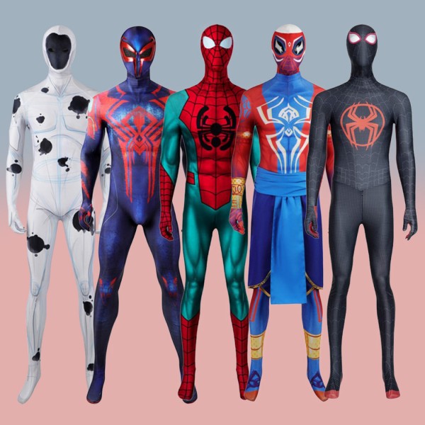 Spiderman Cosplay Jumpsuit Spider-Man Across the Spider-Verse Costumes Collection Halloween Outfits