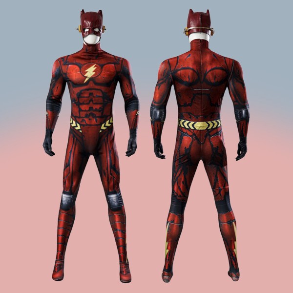 Barry Allen Parallel Universe Edition Costumes The Flash Barry Allen Jumpsuit