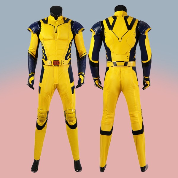 Deadpool 3 James Logan Howlett Halloween Suit Wolverine Yellow Cosplay Costume