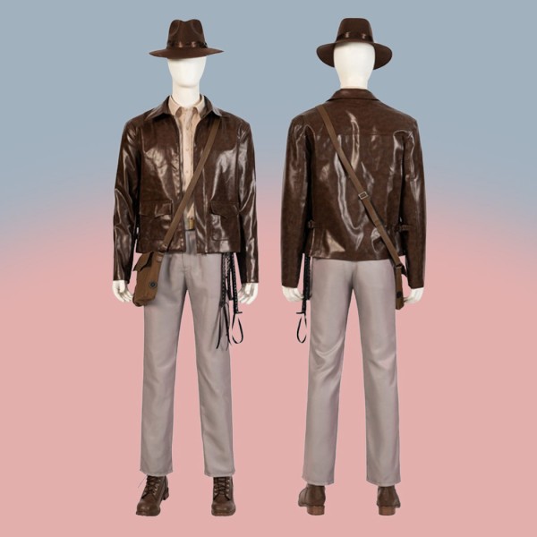 Indiana Jones and The Dial of Destiny Halloween Cosplay Suit Indiana Jones 5 Costume