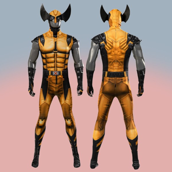 Wolverine Suit Game Men Cosplay Costumes Halloween Outfit