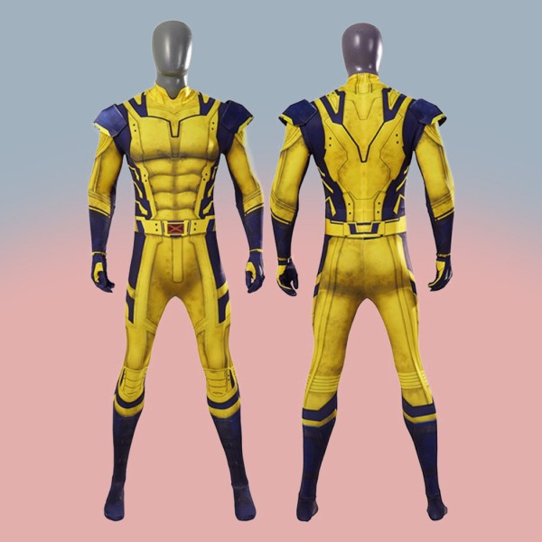 Deadpool 3 Costume Wolverine Cosplay Jumpsuit Logan Howlett Halloween Suit