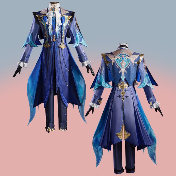 Neuvillette Halloween Cosplay Costumes Game Genshin Impact Suit for Male