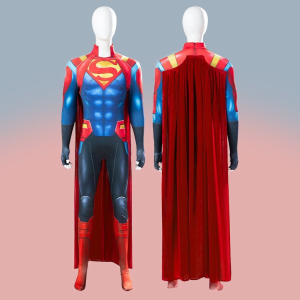 Superman 2018 Clark Kent Halloween Costumes Superboy Jonathan Kent Cosplay Jumpsuit