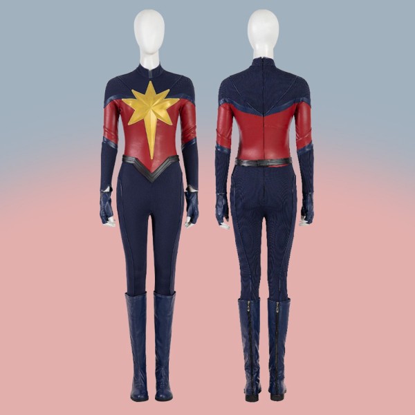 Captain Marvel 2 Halloween Cosplay Costumes The Marvels Carol Danvers Suit