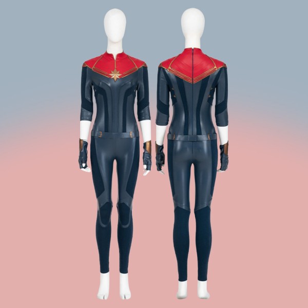 The Marvels Cosplay Jumpsuit Captain Marvel 2 Carol Danvers Costumes Halloween Suit for Women