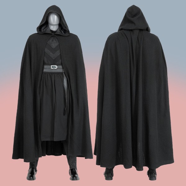 Star Wars Ahsoka Suit Baylan Skoll Cosplay Costumes Halloween Black Outfit