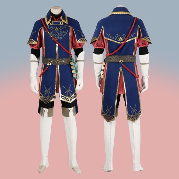 The Legend of Zelda Tears of the Kingdom Suit Link Royal Guard Cosplay Costumes Halloween Uniform