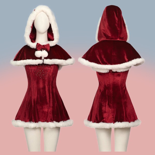 Love Actually Cosplay Costumes 2003 Movie Suit Red Christmas Dress