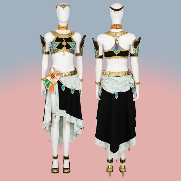 Makeela Riju Cosplay Costumes The Legend of Zelda Tears of the Kingdom Halloween Suit