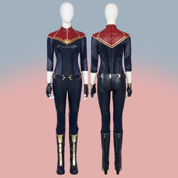 Upgraded Edition Carol Danvers Cosplay Costume Captain Marvel 2 Suit The Marvels Halloween Outfit