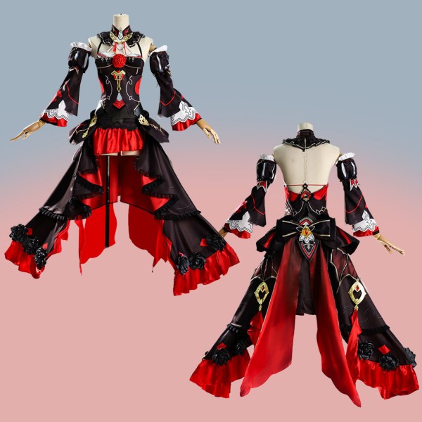 Honkai Impact 3 Outfits Suit Theresa Apocalypse Cosplay Costumes Female Dress