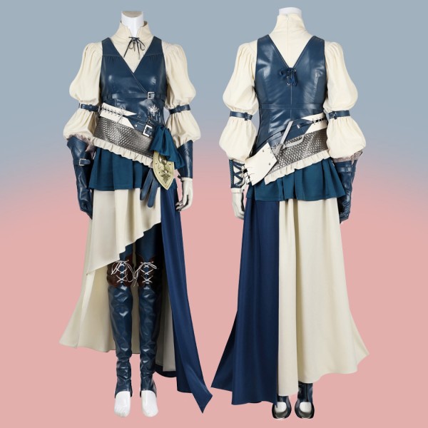 Final Fantasy XVI Suit FF16 Jill Warrick Cosplay Costumes Dress