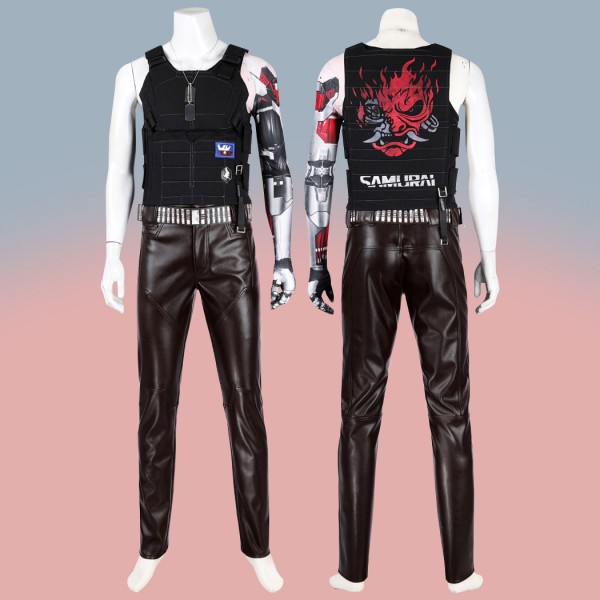 Cyberpunk 2077 Suit Johnny Silverhand Cosplay Costumes