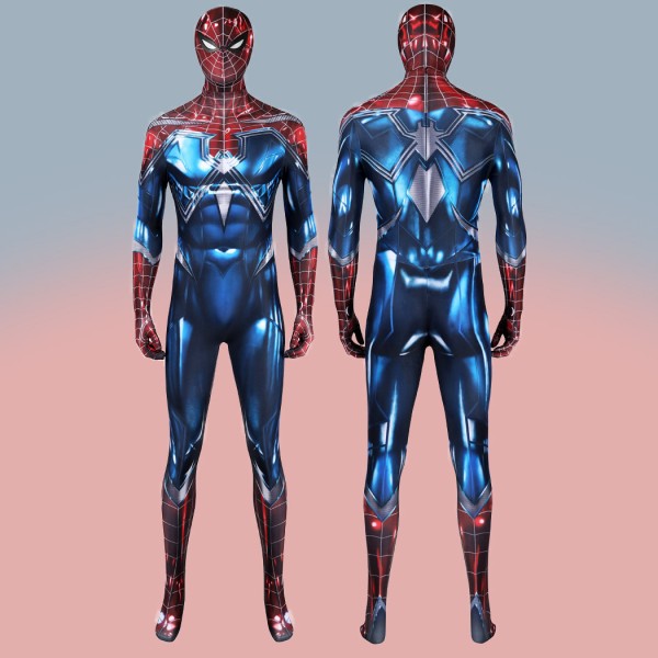 Spider-Man PS4 Jumpsuit Spiderman Resilient Cosplay Suit Peter Parker Costumes