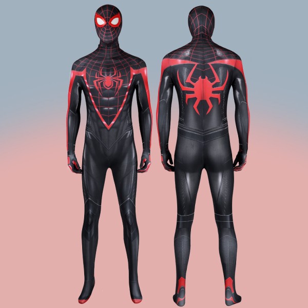 Miles Morales Cosplay Bodysuit Spider-Man PS4 Costumes for Adult