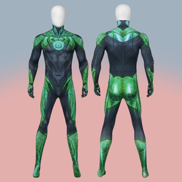 Hal Jordan Cosplay Jumpsuit Green Jordan Halloween Costumes