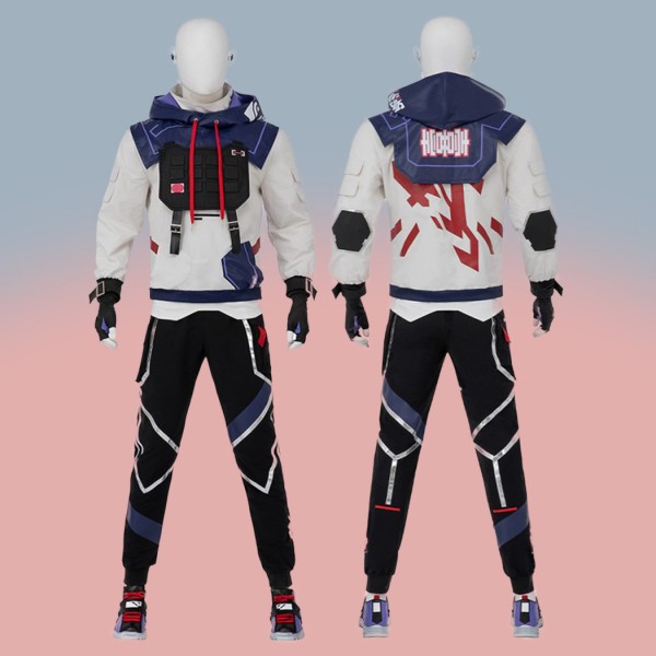 Game Valorant Costumes Valorant ISO Cosplay Suit Halloween Outfits