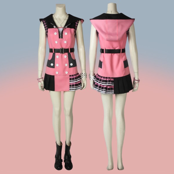 Kairi Dress Halloween Suit Kingdom Hearts 3 Cosplay Costumes for Women