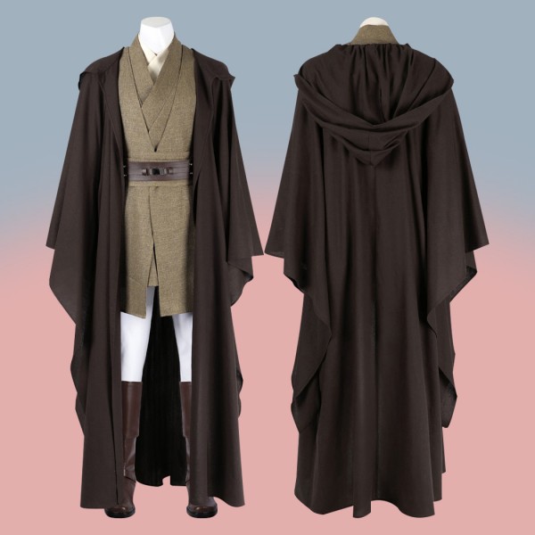 Mace Windu Cosplay Costumes Star Wars Jedi Knight Suit for Halloween