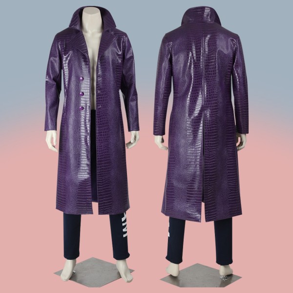 Jared Leto Purple Cosplay Suit TSS Kill Halloween Costumes Pants Coat