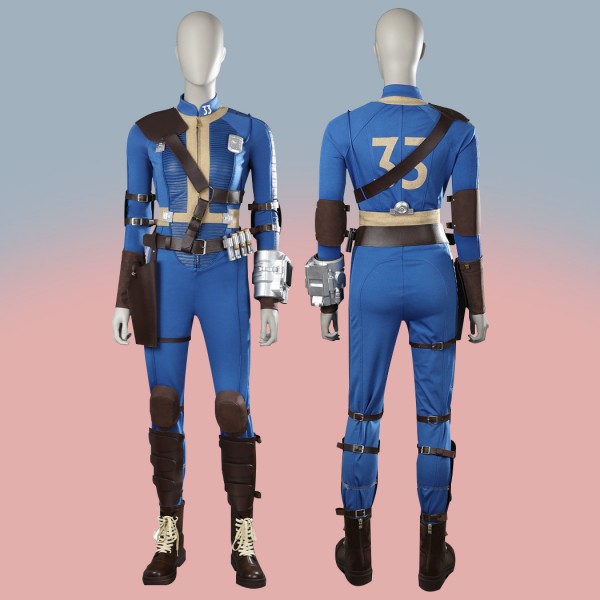 2024 TV Series Suit Women Uniform Halloween Outfit Fallout Lucy Blue Cosplay Costumes