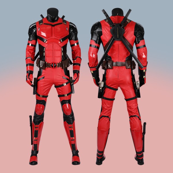 Deadpool 3 Wade Wilson Cosplay Suit New Deadpool Red Halloween Costumes