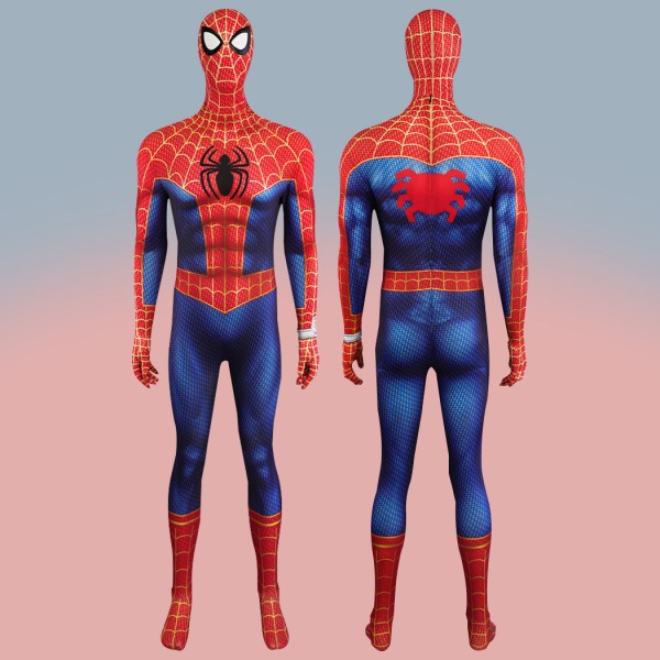 Peter Parker Halloween Jumpsuit Spider-Man Across the Spider-Verse Costumes Male Suit