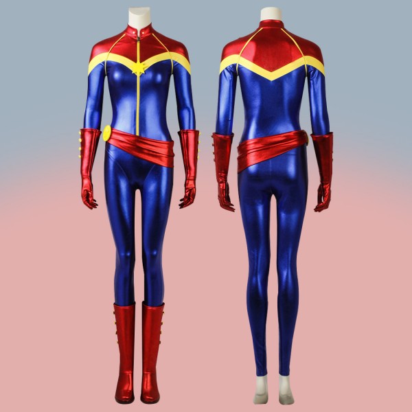 Captain Marvel Cosplay Costume Carol Danvers Suits for Women