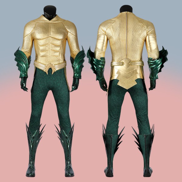 Arthur Curry Cosplay Costumes The Sea King 2 Suit for Halloween