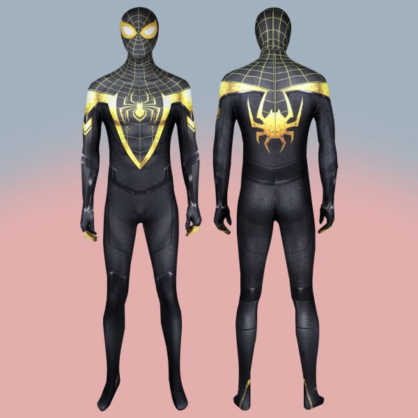 Uptown Pride Cosplay Suit Spider-Man Miles Morales Costumes Halloween Jumpsuit for Men
