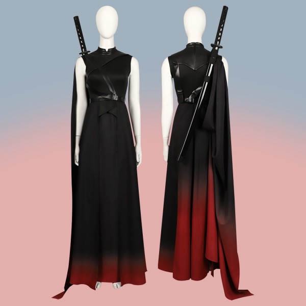 3 Body Problem Cosplay Costume The Three-Body Problem Suit Black Dress
