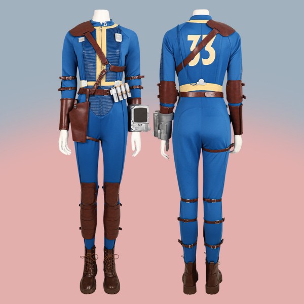 Fallout Cosplay Costumes 2024 TV Fallout Lucy Suit Blue Outfits for Female