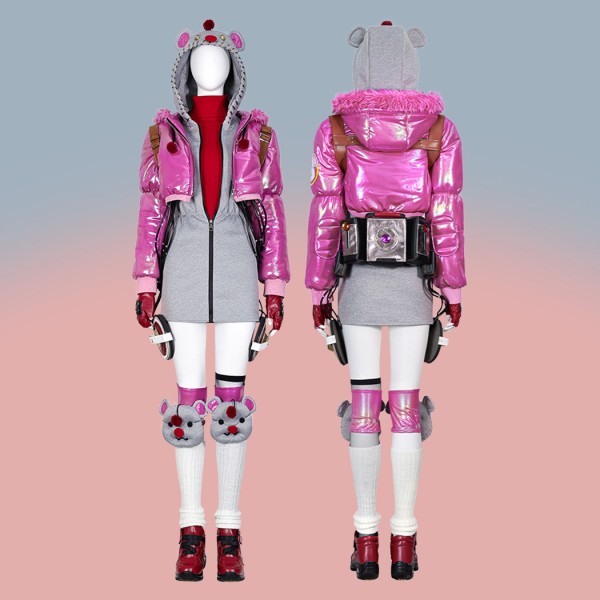 Natalie Paquette Halloween Cosplay Suit Game Apex Legends Costumes