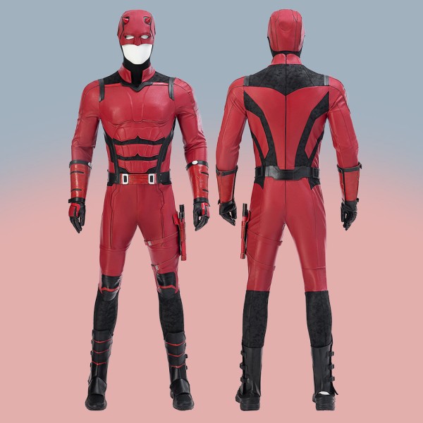 Daredevil Halloween Cosplay Costumes Daredevil Born Again Suit New Red Outfits