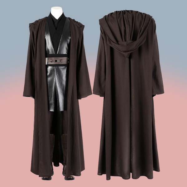 Anakin Skywalker Costumes Star Wars Episode III Revenge of the Sith Halloween Cosplay Suit