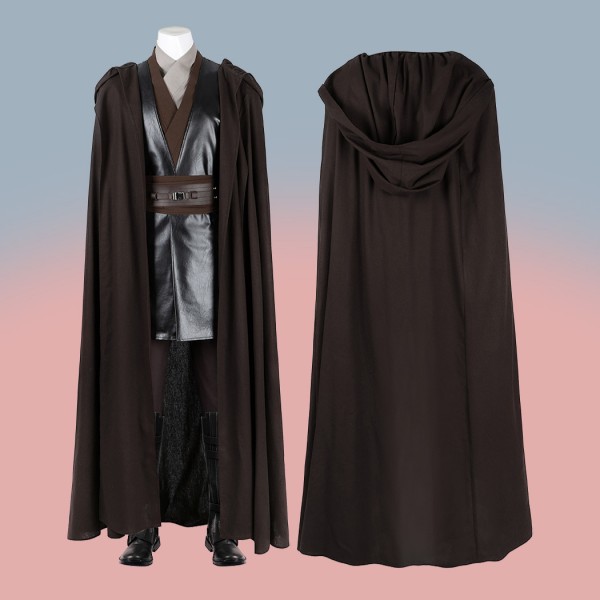 Anakin Skywalker Halloween Cosplay Suit Star War Episode II Attack of the Clones Costumes