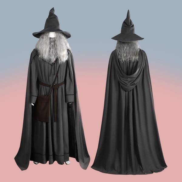 Gandalf Grey Cosplay Costume The Lord of the Rings The Fellowship of the Ring Suit