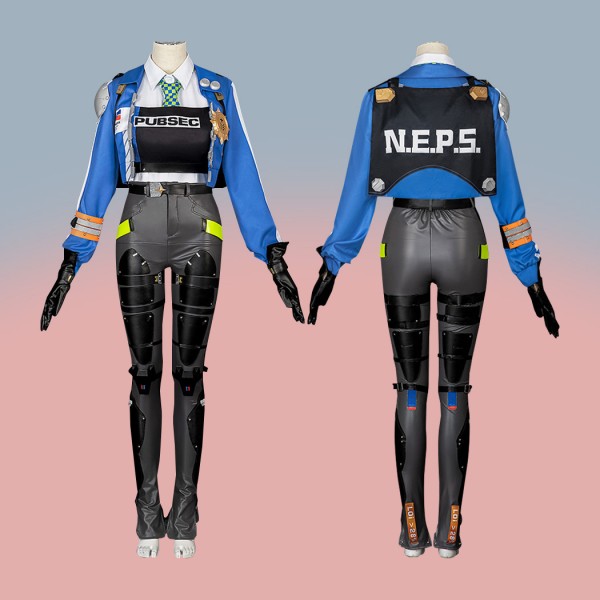 Zhu Yuan Halloween Cosplay Costume Game Zenless Zone Zero Suit