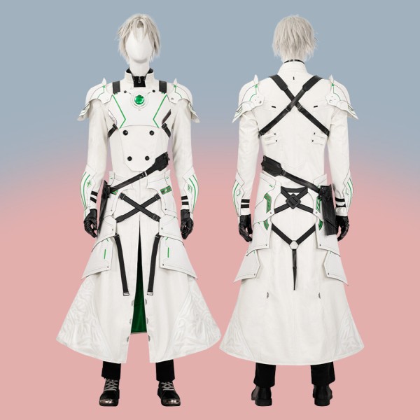 FF7 Remake Sephiroth Cosplay Suit Final Fantasy VII Lifestream Costumes White Outfits