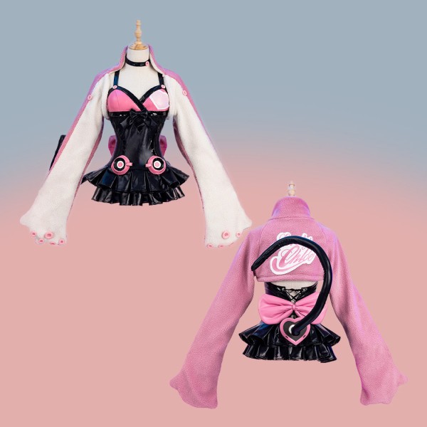 Lucky Chloe Cosplay Costume Game Tekken 7 Suit