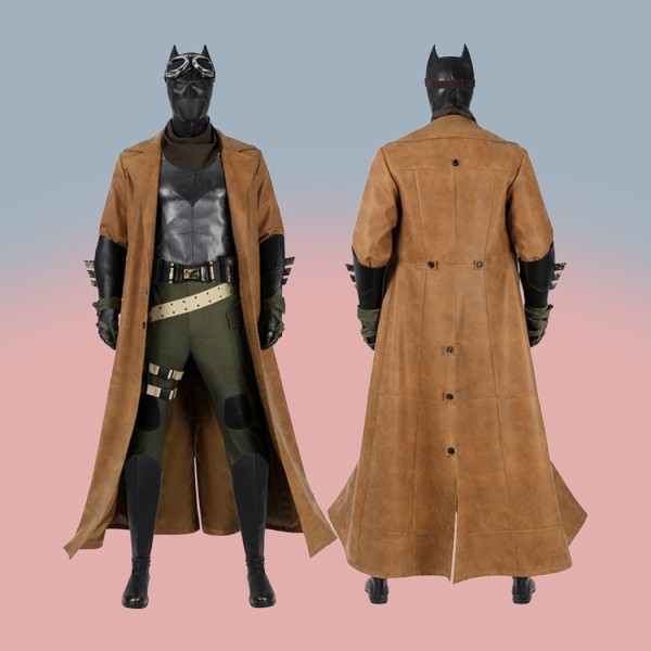 Nightmare Batman Cosplay Costume Bruce Wayne Suit Knightmare Halloween Outfits