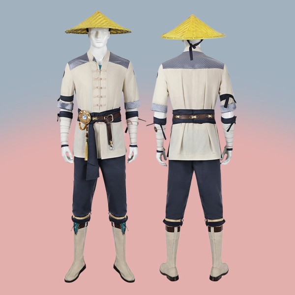 Mortal Kombat 1 Raiden Cosplay Costume MK1 Men Halloween Suit