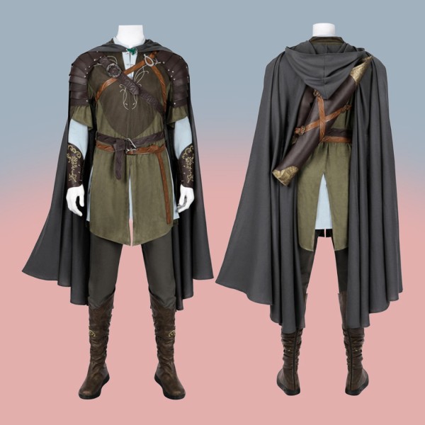 The Lord of the Rings Legolas Cosplay Costume The Fellowship of the Ring Halloween Suit